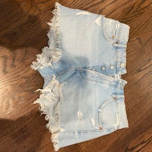 Zara jean shorts